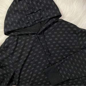 Space Invaders Black T-Shirt Hoodie